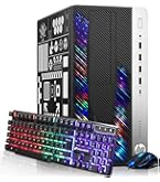 Amazon.com: HP RGB Gaming Desktop Computer, Intel Quad Core